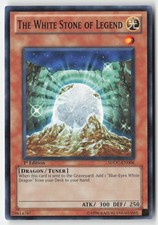 Yugioh - The White Stone of Legend SDDC-EN006 1st Edition - Structure Deck: Drag