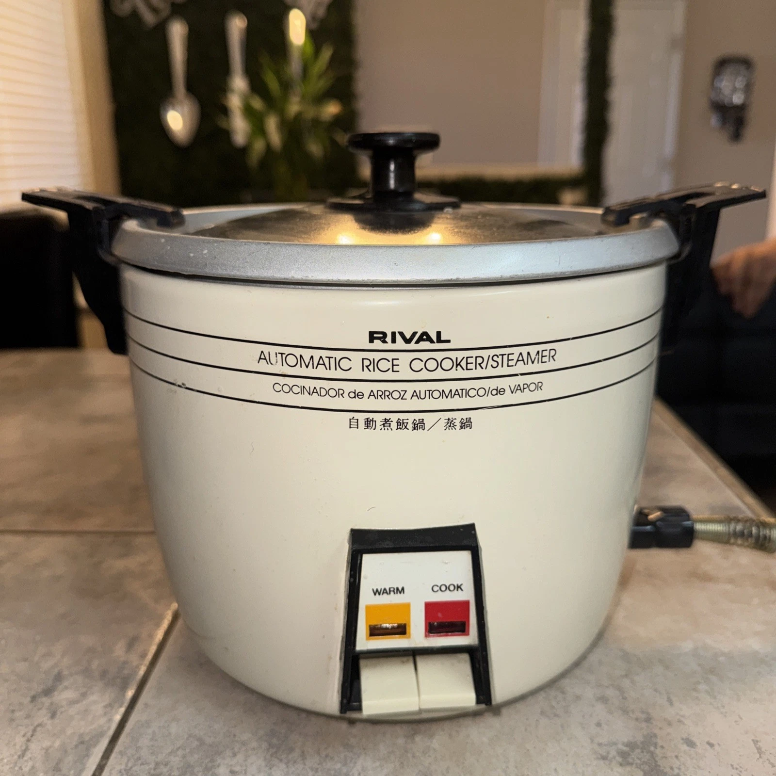 RIVAL Automatic Rice Cooker Steamer 5 Cup Model 4356 With Manual Tested