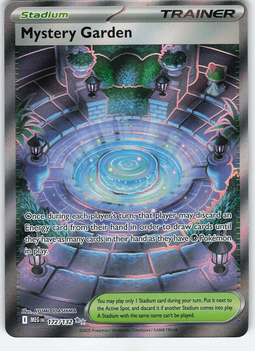 ミステリーガーデン ホロカード トリプルスター Pokémon TCG Mystery Ultra Rare Individual Collectible Card Game