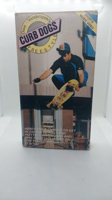 RARE 1987 VHS DAVE VANDERSPEK'S CURB DOGS Skateboarding BMX Video Tape