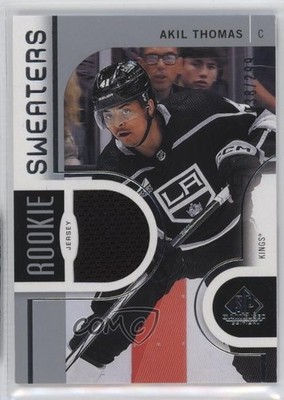 2024 Upper Deck SP Game Used Edition Rookie Sweaters 38/299 Akil Thomas RC z6b