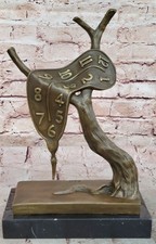 Statue Sculpture Bronze Montre Molle Salvador DALI Home Office Decoration Sale