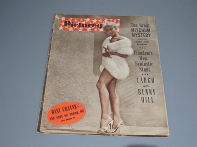 Picturegoer magazine, 12th February 1955, Dani Crayne ,Robert Mitchum mystery