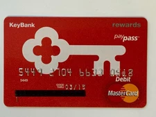 Key Bank PayPass Rewards Debit Card▪️Exp March 2015▪️Not A Credit Card