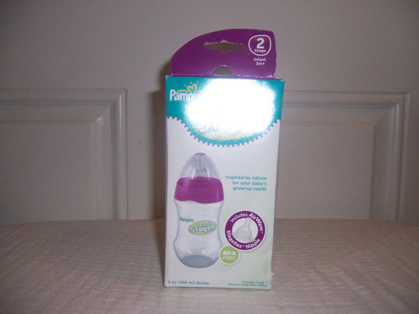 natural stages stage 2 baby bottle grey bag
Opens in a new window or tab