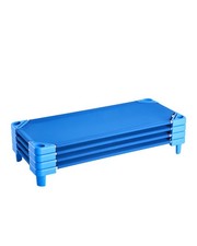 Portable Toddler Nap Cots 52 L x 23 W 4 Pcs VEVOR Stackable Kiddie Pack Standard