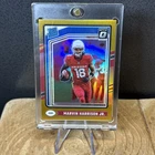 2024 Donruss Optic Marvin Harrison Jr Gold Prizm RC 10/10 Cardinals #276