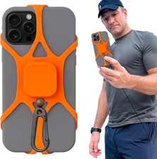 Pulpo anti Theft Phone Leash with Retractable Dyneema Tether, Secure Phone Leash