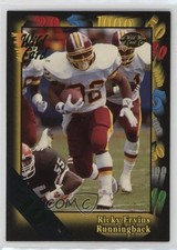 1991 Wild Card 10 Stripe Ricky Ervins #118 Rookie RC 0q3. rookie card picture