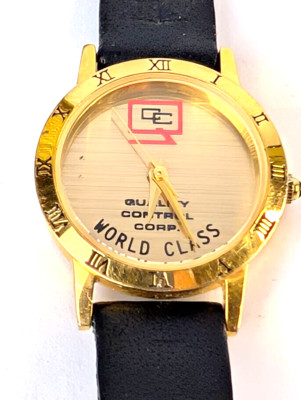 Image Watches Inc. California Quality Control Corp World Class with Leather Band