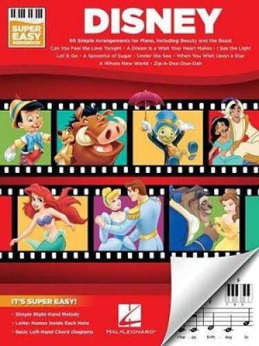 Thumbnail - Disney - Super Easy Songbook By Hal Leonard Corp