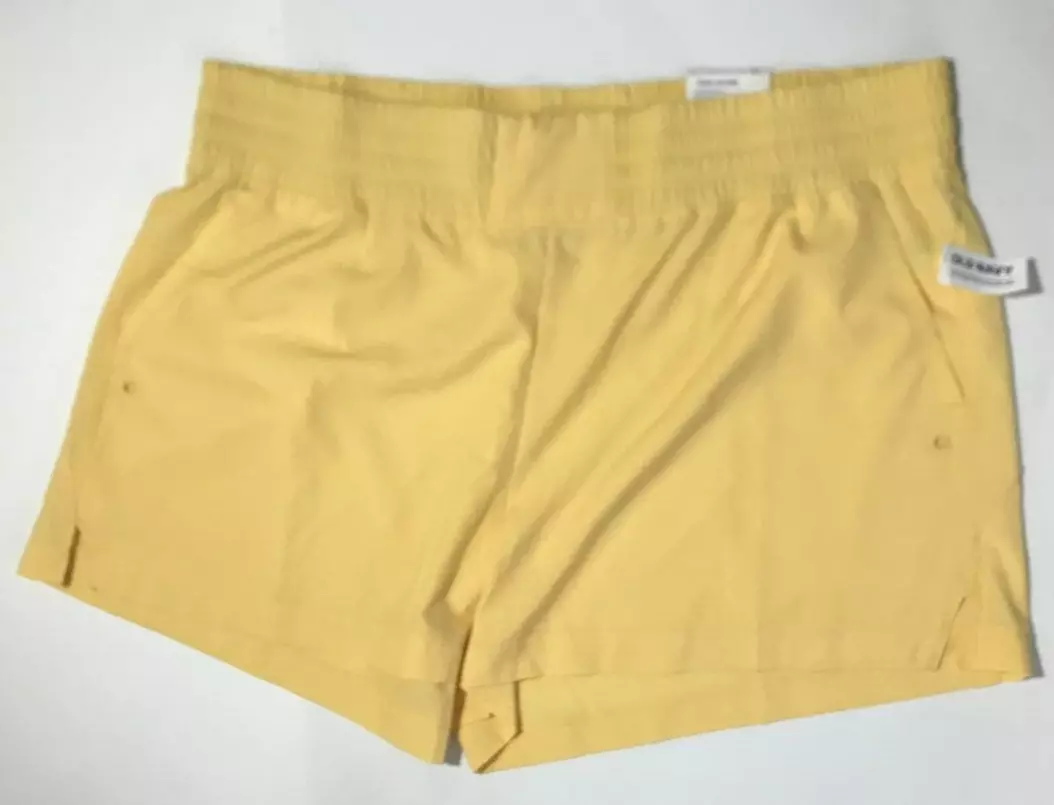 Old navy yellow shorts sales