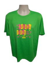 NycRuns Spring Fling 5k 10k Run Adult Large Green Jersey