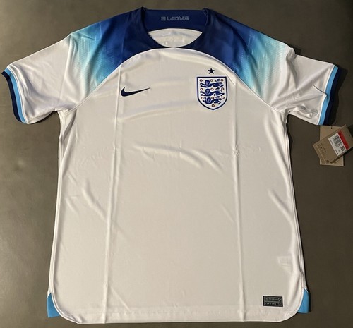 Nike England 22/23 Home Soccer Kit White Jersey Men's Size Large DN0687-101