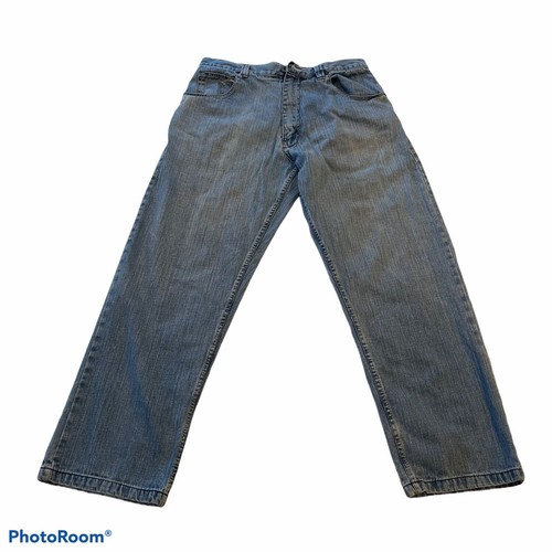 Evolution In Design Men’s Jeans Embroidered Eagle StreetWear Size 34x32 - Picture 3 of 8