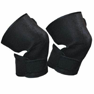 BikeIt Neopren Motorrad Kniewärmer Schwarz Neu Universal Motorrad Winter