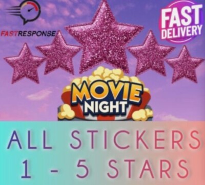 Monopoly Stickers Go 1 - 5  (All Stickers Available) CHEAPEST SUPER FAST 24/7