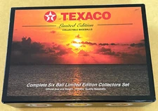 Texaco Limited Edition Baseball Set MINT!