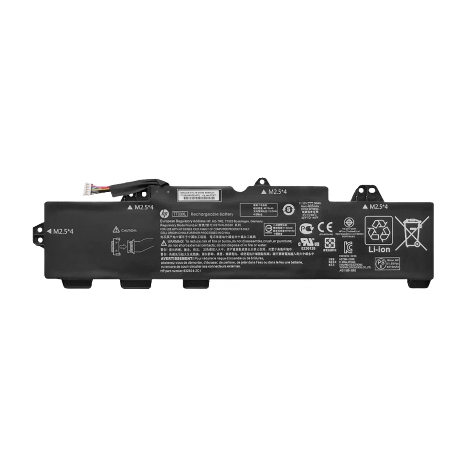 Batería Original TT03XL Para HP Elitebook 755 850 G5 ZBook 15U G5 G6 933322-855 Foto 2 de 4