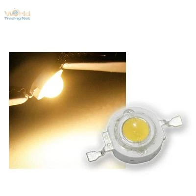 10 x Highpower LED 3W warmweiß, 3 W High Power SMD LEDs, 3 Watt 700mA warmwhite