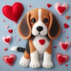 Single Luxury Beagle Birthday Card Dog Gift/Present FH