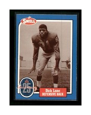 1988 Swell Football Greats Hall of Fame Dick Lane #65 HOF