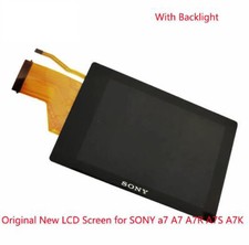NEW LCD Screen Display For Sony A7 A7R A7S A7K With Outer glass  Backlight Part