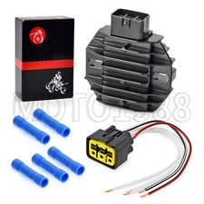 Voltage Regulator Rectifier & Plug For YAMAHA Grizzly 125 350 400 450 600 YFM