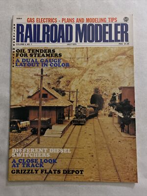 1973 July Railroad Modeler Magazine Japanese Electric Locomotives (MH843)