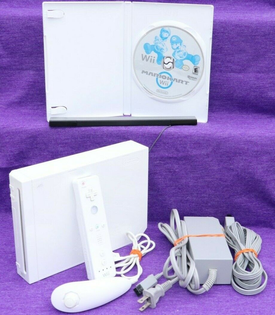 DESBLOQUEADO Nintendo Wii 512MB Standard cor branco - Black Games