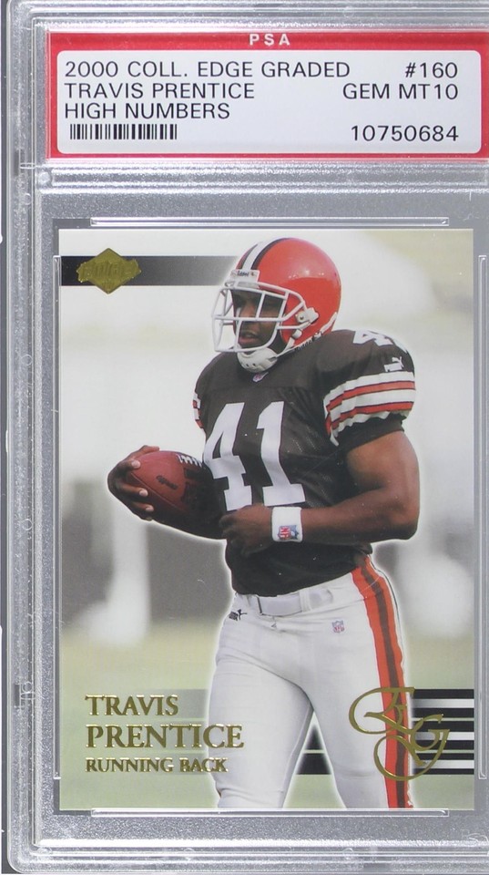 2000 Collector's Edge Graded Travis Prentice #160 - 1 of 2