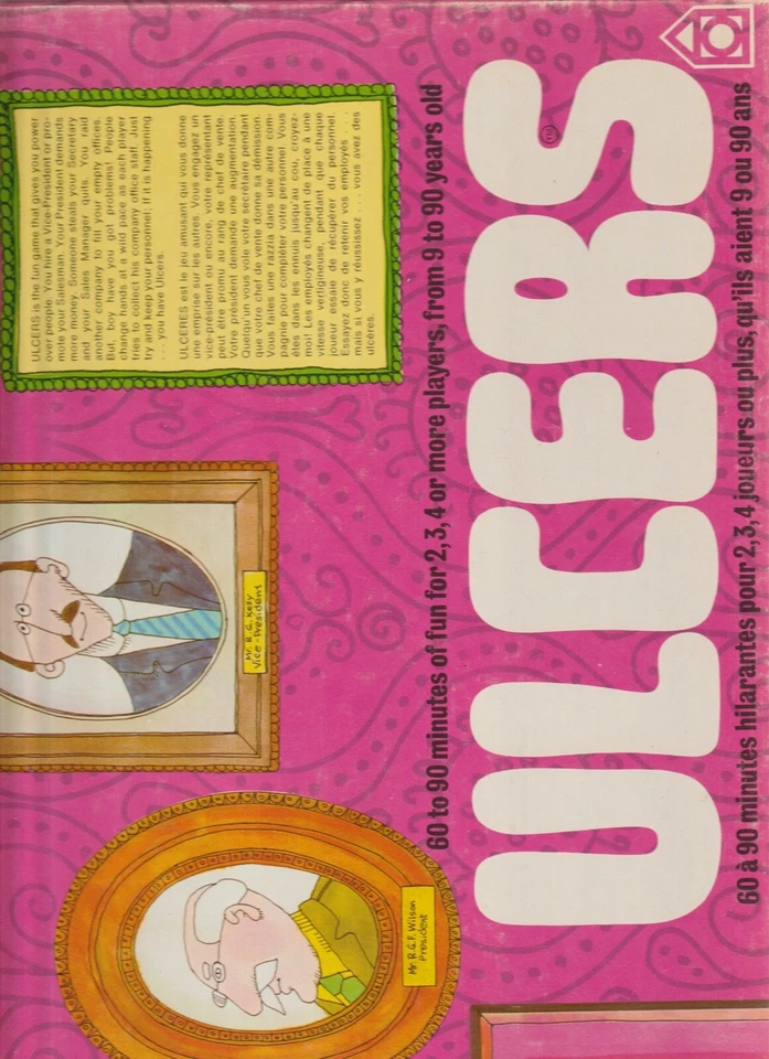 House of Games / Waddingtons ULCERS (1969) CIB - Image 1 of 1