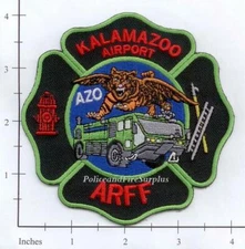 Michigan - Kalamazoo Airport ARFF MI Fire Dept Patch