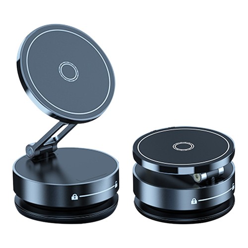 For Magsafe Car Magnetic Holder 360° Rotating Folding for IPhone/Samsung/Xiaomi - Photo 9 sur 17
