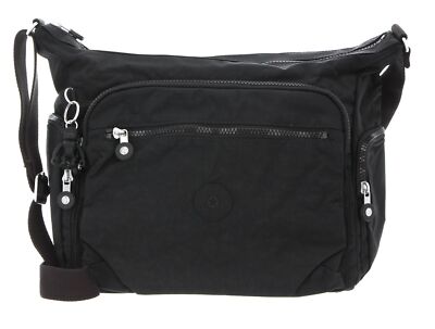kipling Eyes Wide Open Gabbie Large Shoulderbag Umhängetasche Tasche Black Noir