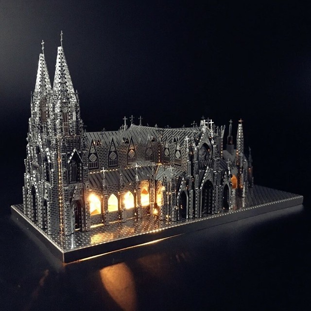 picture kingdom 3d metal puzzle