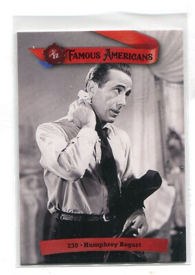 2021 HA Historic Autographs Famous Americans Humphrey Bogart #230 RED SP SSP