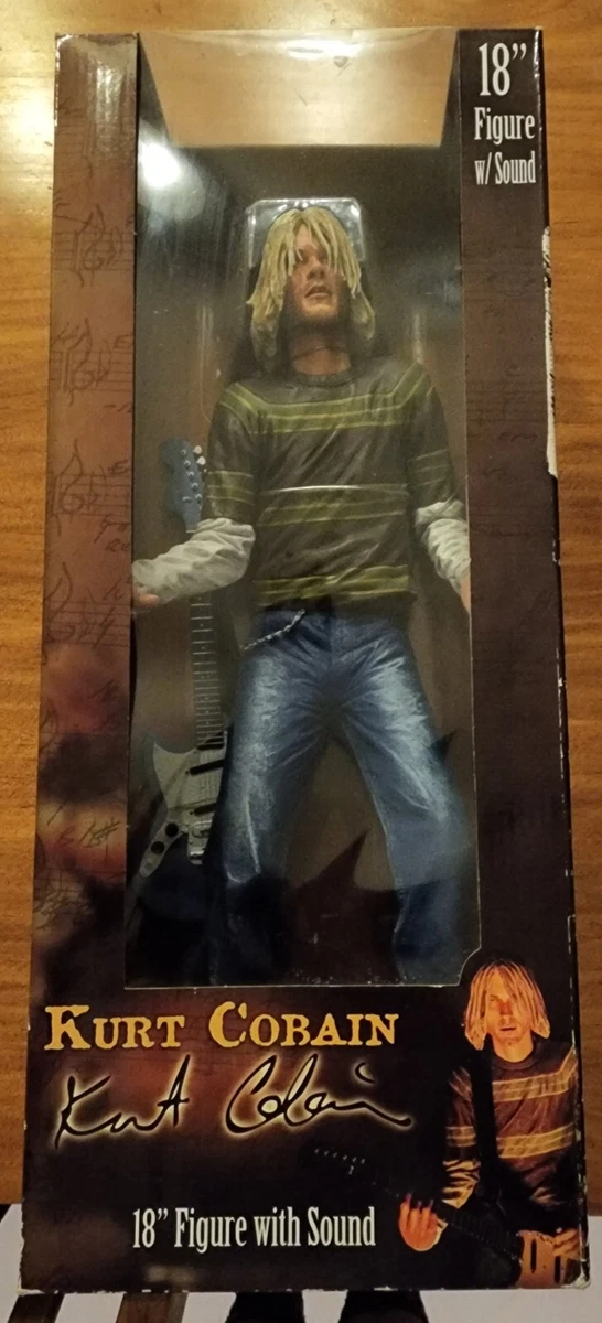RARE NECA Kurt Cobain 18 Inch 1 4 Scale Action Figure new and