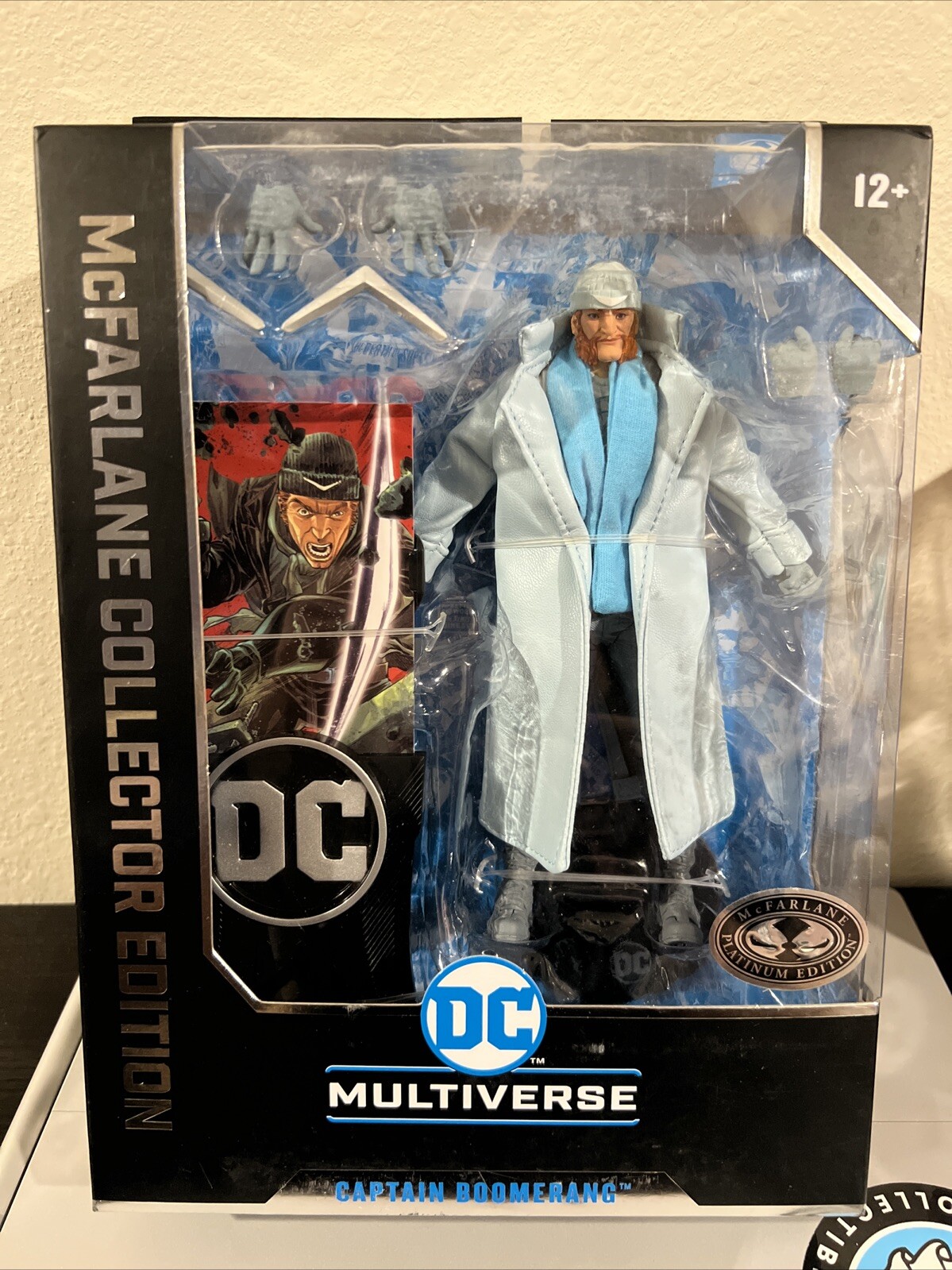 DC Multiverse McFarlane Collector Edition CAPTAIN BOOMERANG Platinum
