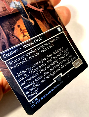 MTG Soul's Attendant *BORERLESS FOIL HILDEBRANDT ART* Lord of the