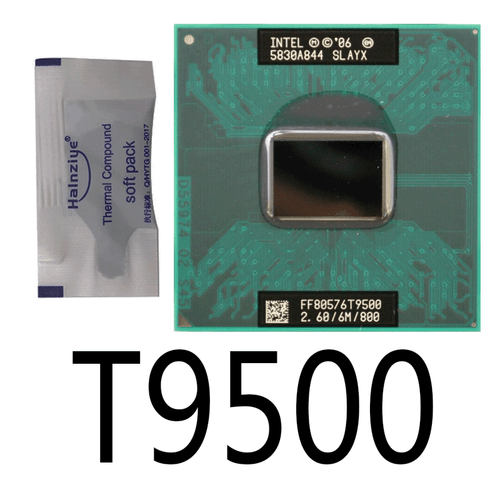 Processeur processeur double cœur Intel Core 2 Duo T9500 2,6 GHz 800 MHz - Photo 1/1