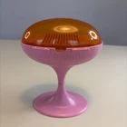 Vintage Pink 1980’s Barbie Dream House Pool Patio BBQ Grill Furniture