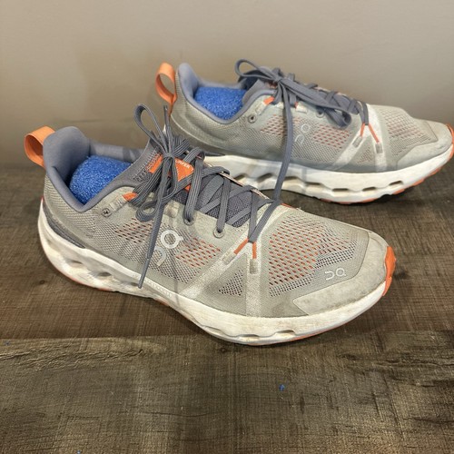 On Cloud Women’s Cloudsurfer Trail Athletic Sneakers Size M9.5 Fossil/Ivory