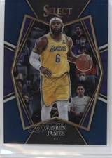 2021-22 Panini Select Premier Level Blue Prizm LeBron James #195 2z8