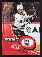 2022-23 Upper Deck Trilogy Rookie Renditions #RR27 Samuel Fagemo