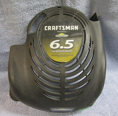 #ad Craftsman Briggs amp; Stratton Mower Engine Cover Shroud..6.5 HP..Good Cond..# 10 $21.95