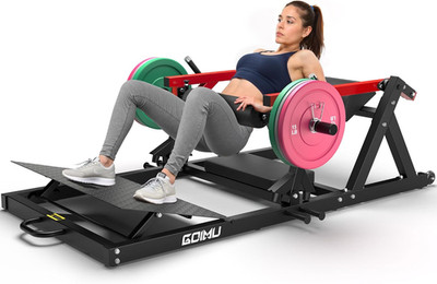 Heavy Duty Hip Thrust Machine for Glute Building - 800LBS Capacity