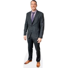 Kyle Busch (Purple Tie) Life Size Cutout