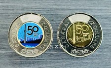 2026 $2 50th Anniversary of the CN Tower Coloured & Non-Colour Coin RCM UNC