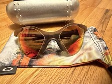 Oakley X Brain Dead  Sub Zero  Matte Blue/ Red Colorshift with Prizm Ruby 009468